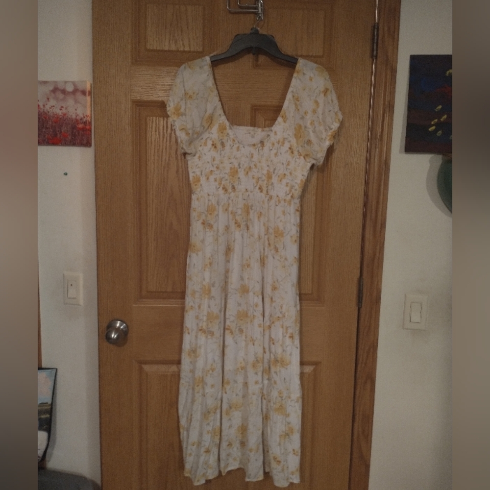 Floral print dress